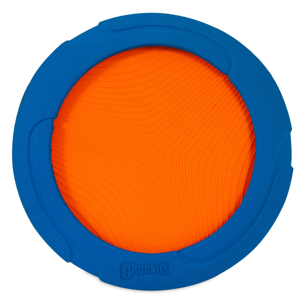 Chuckit! Ultra Flight Disc Durable Rubber Rim Run and Fet...
