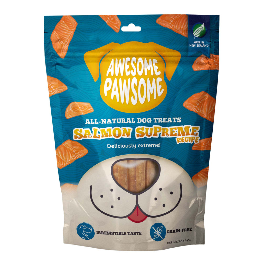 AWESOME PAWSOME All-Natural Salmon Supreme Semi-Soft Dog ...