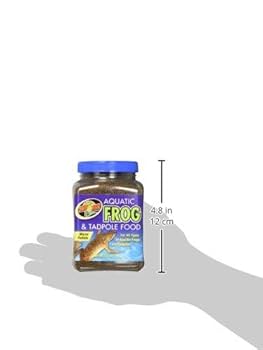 Zoo Med Aquatic Frog & Tadpole Food - High Protein Sinking Micro Pellets - 12 oz