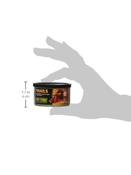 Exo Terra Canned Snails - Unshelled Reptile Food - 1.7 oz / 48g