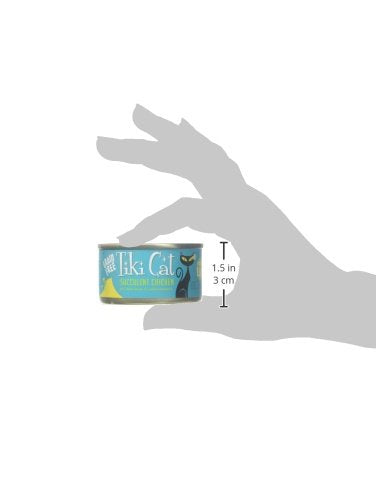 Tiki Cat Luau Puka Puka Succulent Chicken in Consommé Wet Cat Food, 2.8 oz Can