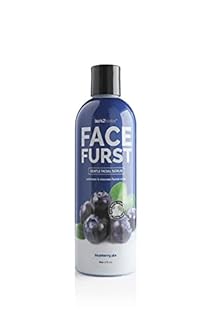 Bark2Basics Face Furst Dog Facial Scrub - Tear Stain Remover, Blueberry Scent, 16 oz