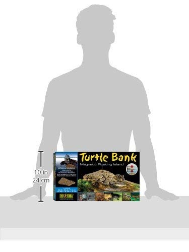 Exo Terra Turtle Bank - Large - Floating Basking Platform - PT3802 - Magnetic Turtle Island