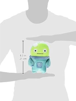 Spunky Pup Alien Flex Plush Dog Toy - Buba or Bubu - Squeaky, Durable Chew Toy