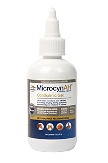Nutri-Vet MicrocynAH Ophthalmic Gel for Pets - 3 oz | Eye Care for Dogs, Cats, Horses & More