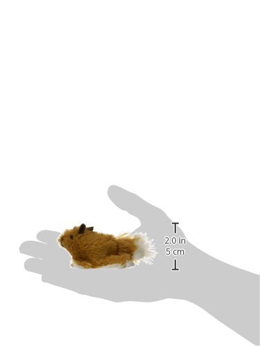 OurPets Play-N-Squeak Backyard Fox Cat Toy - Interactive Catnip Toy with Real Mouse Sound