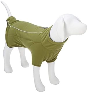 RUFFWEAR Climate Changer Fleece Jacket - Cedar Green, Size L - Dog Coat