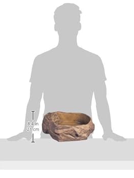 Exo Terra Corner Water Dish - Large Reptile Bowl