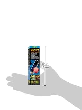 Exo Terra Night Heat Lamp - 40W - Reptile Terrarium Bulb - Moonlight Night Glo