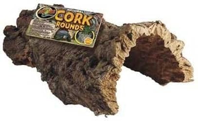 Zoo Med Natural Cork Bark - Assorted Flats & Rounds - 15lb Bulk - Reptile/Amphibian Terrarium Decor