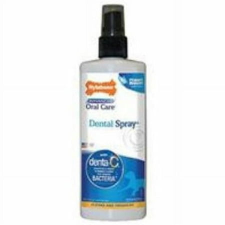 Nylabone Advanced Oral Care Dental Spray - Dog Teeth Cleaning & Fresh Breath - 4 oz