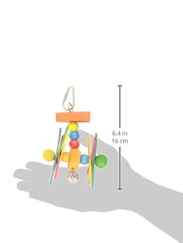 Prevue Hendryx Stick Staxs Helicopter Bird Toy Small 62347