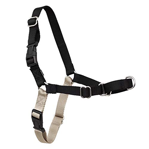 PetSafe Easy Walk Harness - Petite/Small - Black/Silver - No-Pull Dog Harness