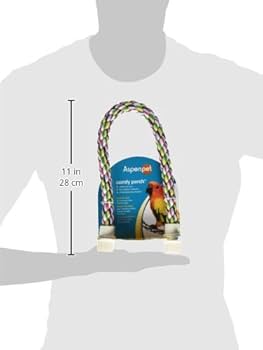 JW Pet Comfy Cable Perch - Medium, 21 Inch Bird Rope Perch