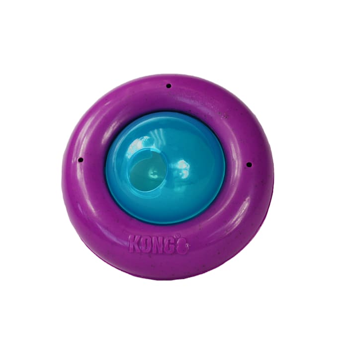 KONG Infused Gyro Cat Toy - Treat Dispensing Puzzle