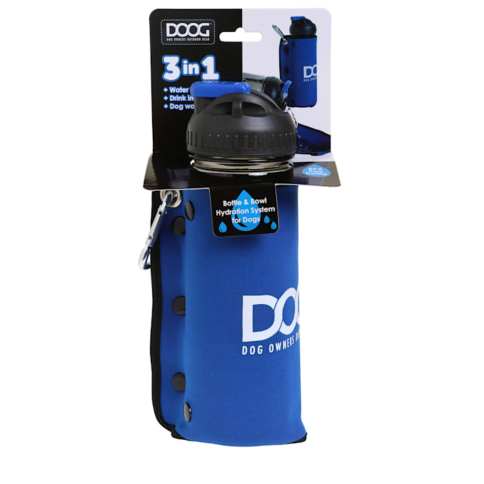 DOOG 3in1 Bottle/Bowl Blue