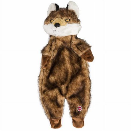 Ethical Pet Spot Furzz Fox Dog Toy - 13.5 Inch Plush Squeak Toy