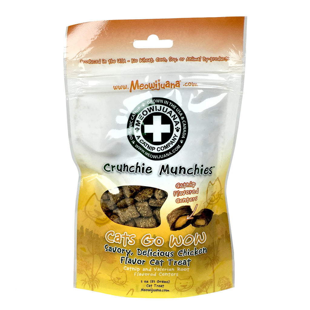 Meowijuana Crunchie Munchie (Chicken) [14 oz]