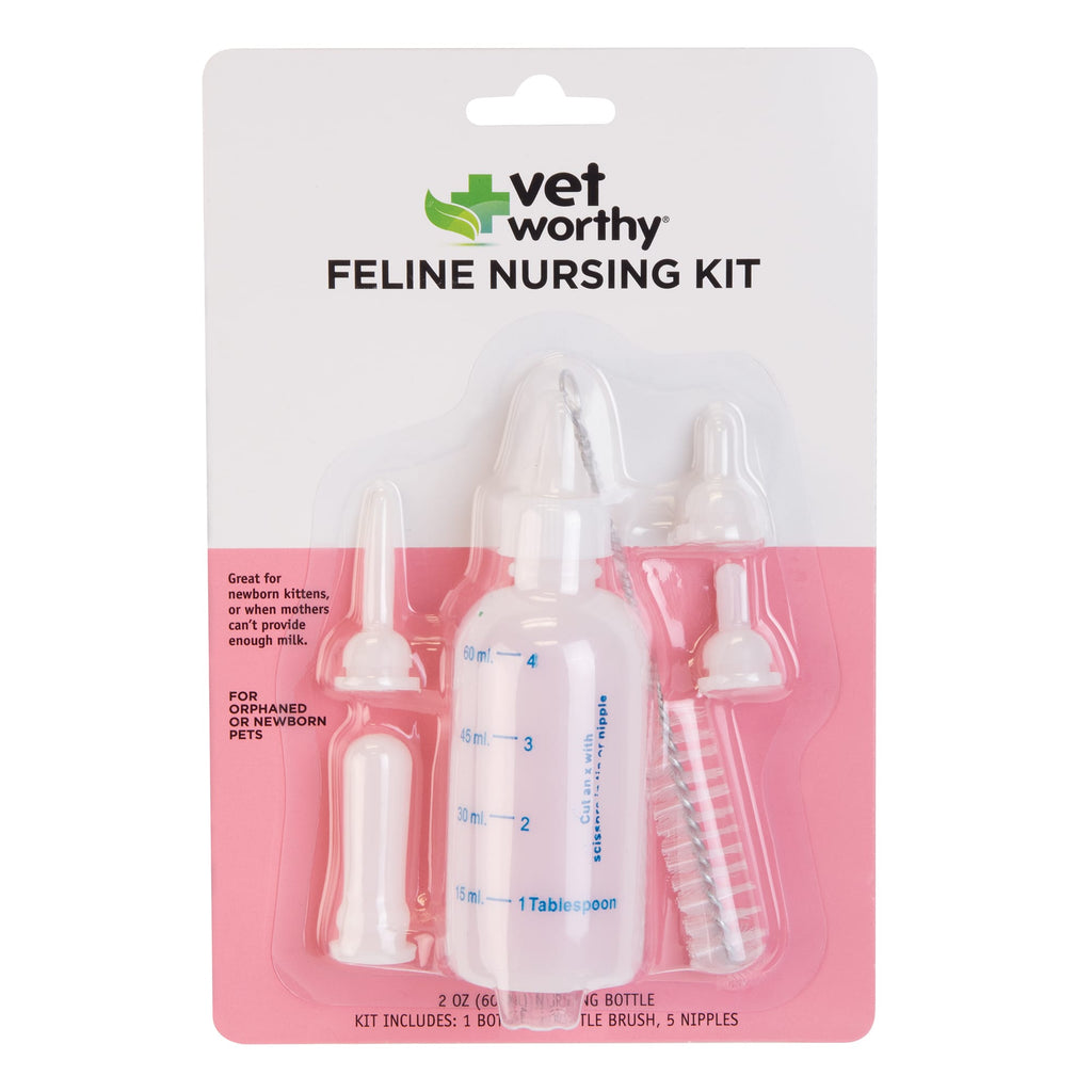 Vet Worthy Nursing Kit for Cats,6 Piece Set (B0747WSWX3)