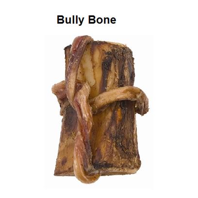 Jones Natural Chews Bully Bone Dog Treat, 4 inch