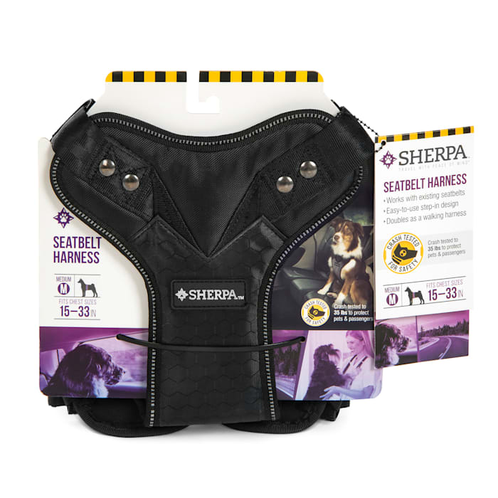 Sherpa Crash-Tested Seatbelt Dog Harness  Car & Travel Sa...