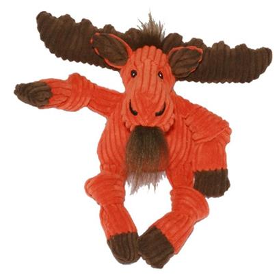 Hugglehounds Knottie Moose Dog Toy - Woodland Knotties Plush, Small Size