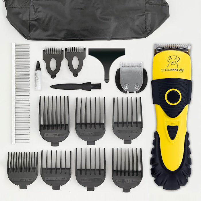 ConairPROPET 2-in-1 Dog & Cat Clipper & Trimmer Kit - 17 Piece Grooming Set