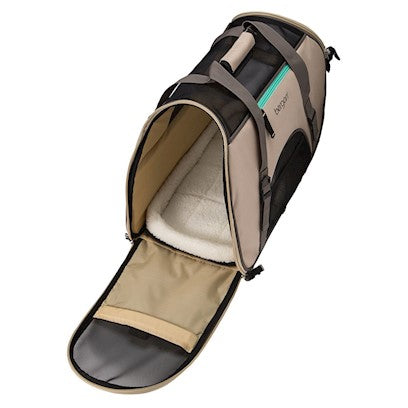 Bergan Comfort Carrier, Large, Black/Brown (Colors May Vary)