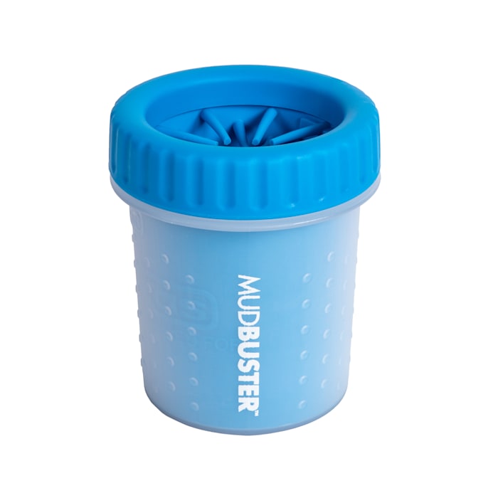 Dexas MudBuster Portable Dog Paw Cleaner - Petite, Pro Blue