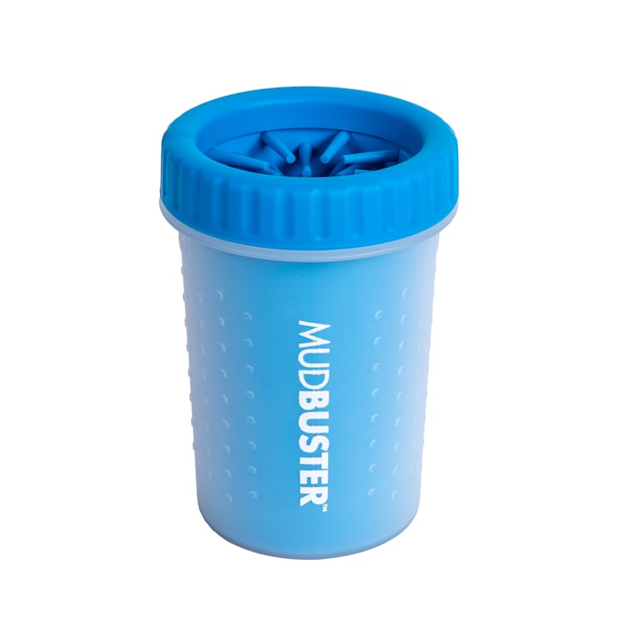 Dexas MudBuster Portable Dog Paw Washer, Medium, Pro Blue