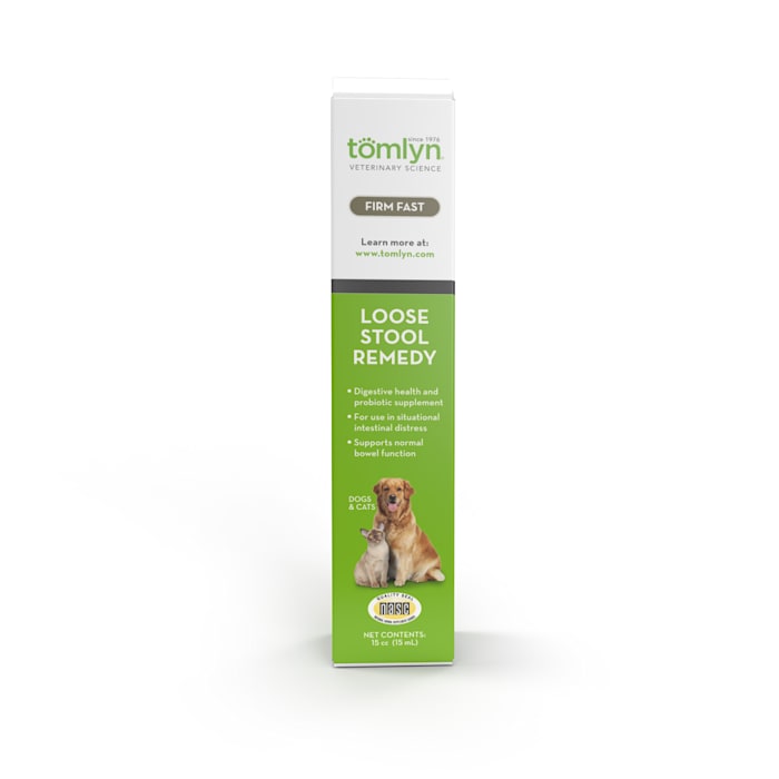 Tomlyn Firm Fast Loose Stool Remedy Gel for Dogs & Cats, Chicken Flavor, 15 cc