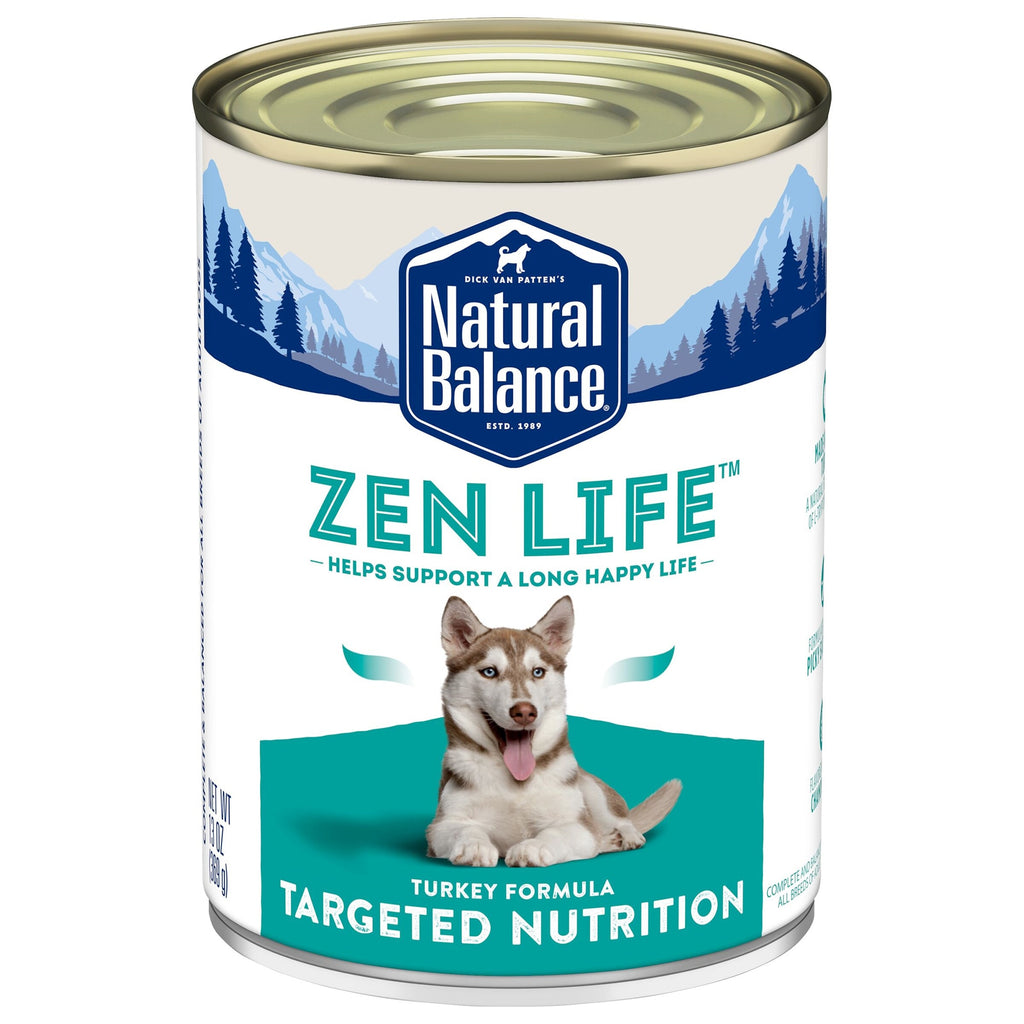 Natural Balance Zen Life Turkey Formula Wet Dog Food, 13 oz.