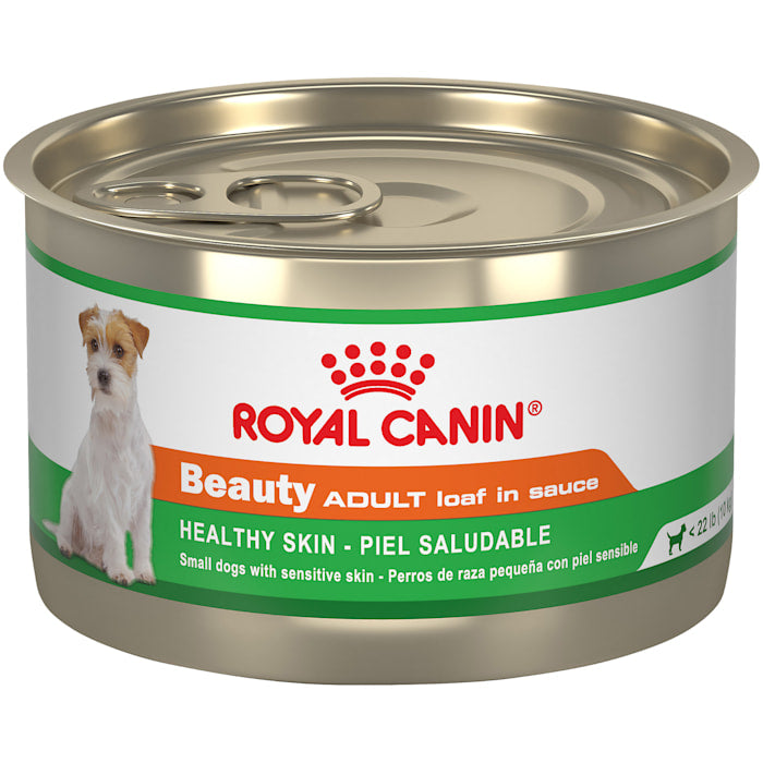 Royal Canin Adult Beauty Loaf in Sauce Wet Dog Food, Healthy Skin & Coat, 5.2 oz Can