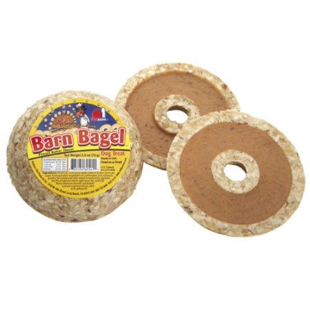 Red Barn Barn Bagel Peanut Butter Flavor Dog Treat - Single
