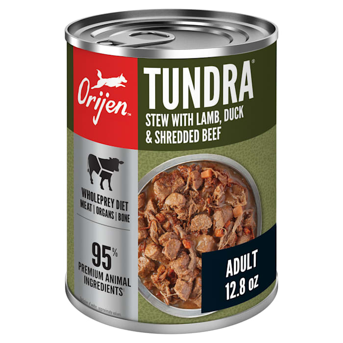 Orijen® Tundra Recipe Stew with Shredded Beef Duck & Lamb...