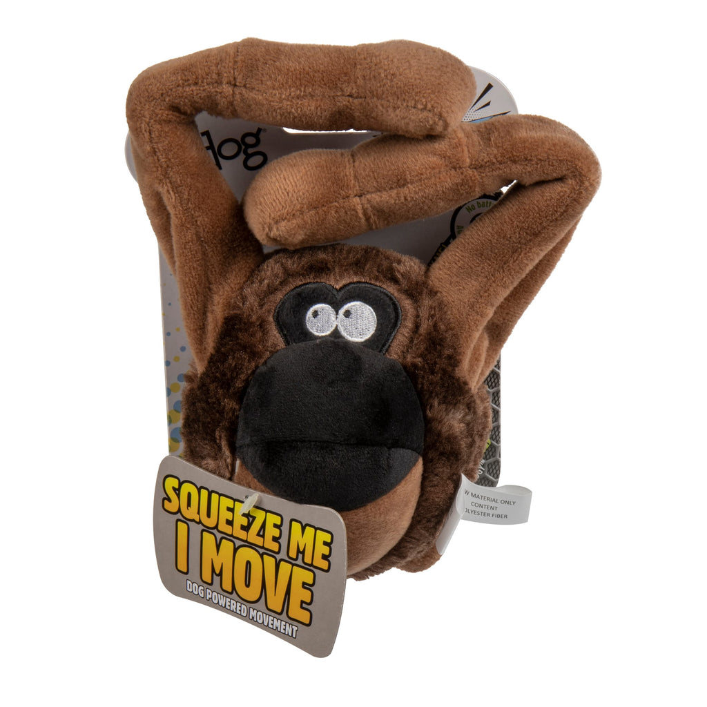 goDog Action Plush Ape Animated Squeaker Plush Pet Toy fo...