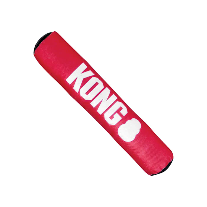 KONG Signature Stick Dog Toy - Medium, Durable Plush Fetch Toy for Dogs