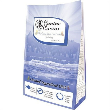 Canine Caviar Wild Ocean Herring & Teff Grain-Free Alkaline Dry Dog Food, Limited Ingredient, 4.4 lb Bag