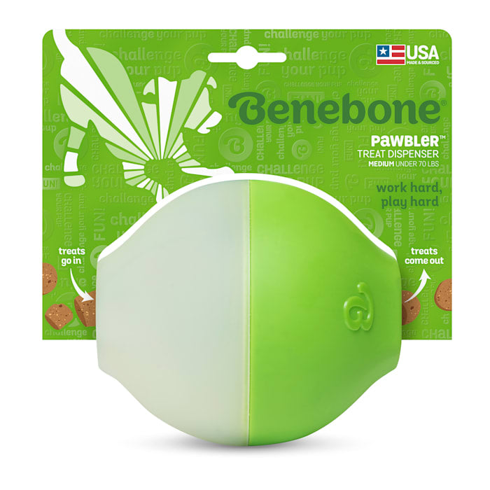 Benebone Pawbler Treat Dispenser Dog Toy, Medium
