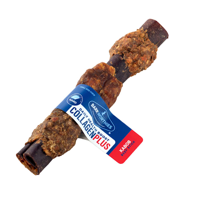 Barkworthies 840139124303 6 in. Collagen Kabobs Dog Treat...