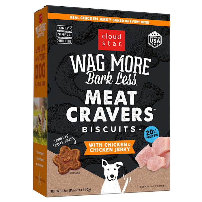 Cloud Star Wag More Bark Less Chicken Crunchy Meat Craver...