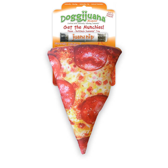 Doggijuana Get the Munchies Pizza Refillable Juananip Dog...