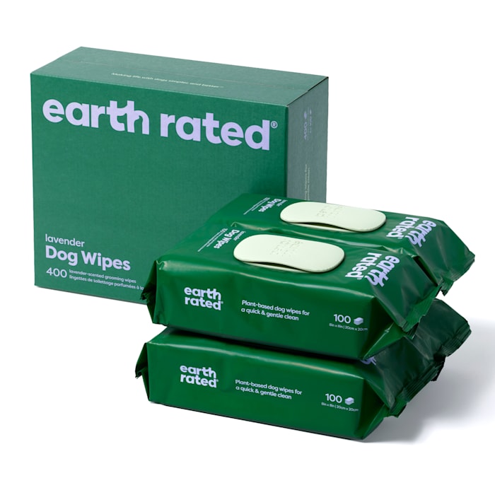 Earth Rated Dog Wipes  Thick Plant Based Grooming Wipes  ...