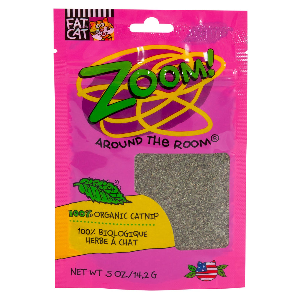 FAT CAT Zoom Around The Room High-Test Organic Catnip  0....
