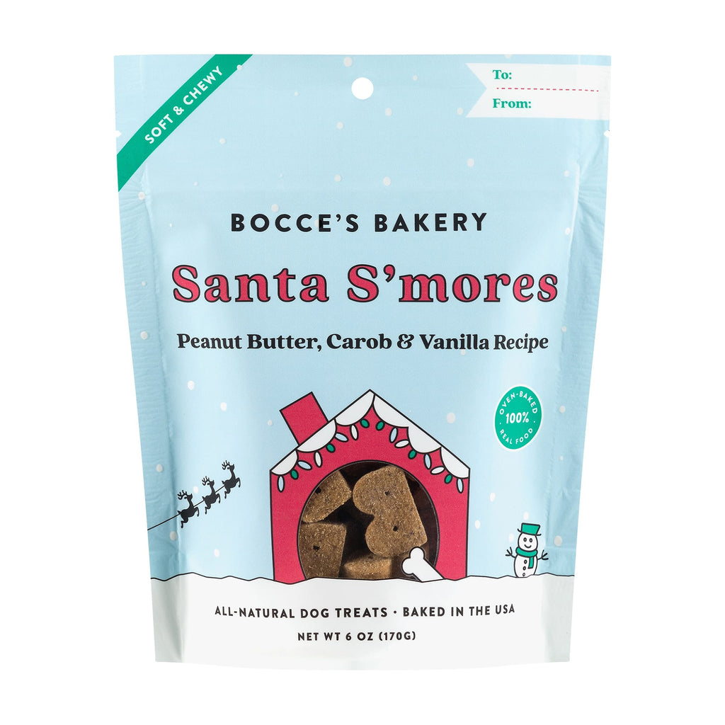 Bocce's Santa S'mores Dog Treats - Limited Edition Holiday Flavor