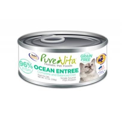 PureVita Grain Free 96% Real Oceanfish Entree Canned Cat ...