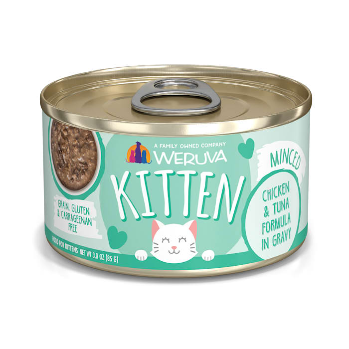 Weruva 810028242807 Kitten Chicken Tuna Gravy Cat Food - 3 oz