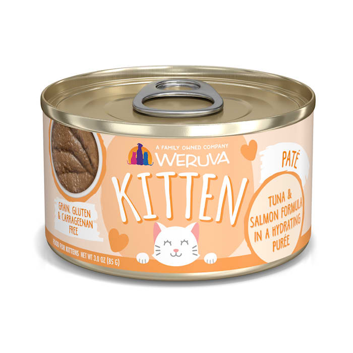 Weruva Cat Kitten Puree Tuna Salmon 3oz. (Case of 12)