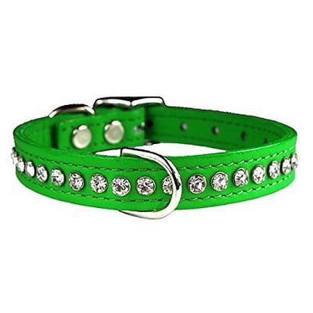 OmniPet Signature Leather Crystal Dog Collar Made in USA ...