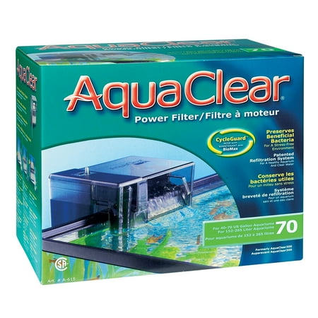 AquaClear 70 Power Filter - For 40-70 Gallon Aquariums - 300 GPH